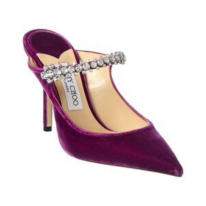 Jimmy Choo Bing 100 Velvet Pump, Purple
